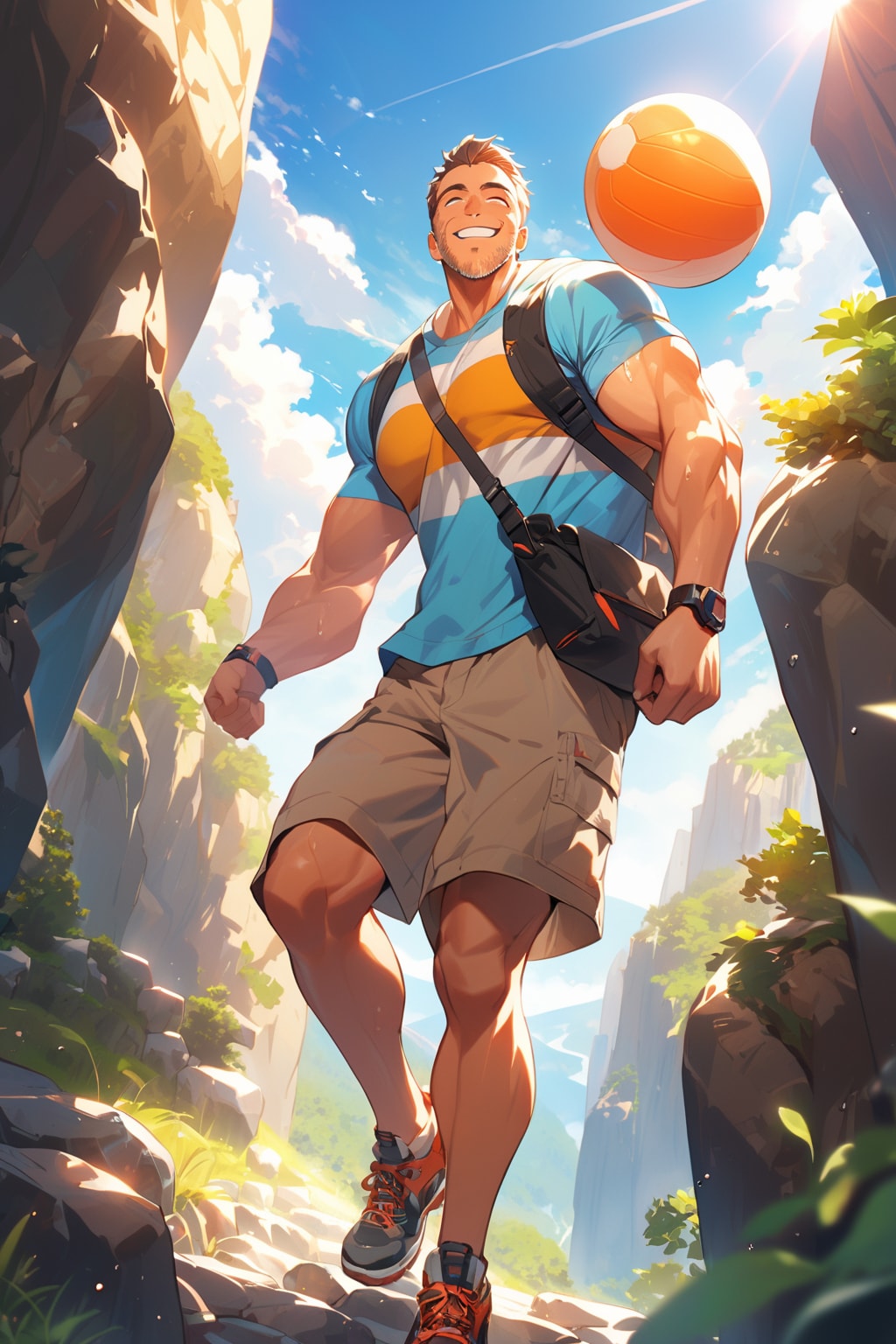 ボールと登ーる | の人気AIイラスト・グラビア