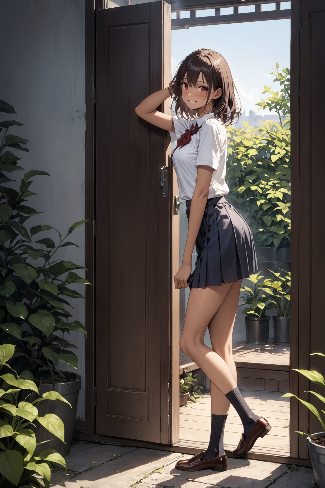 じゃ、行ってきます。 | の人気AIイラスト・グラビア