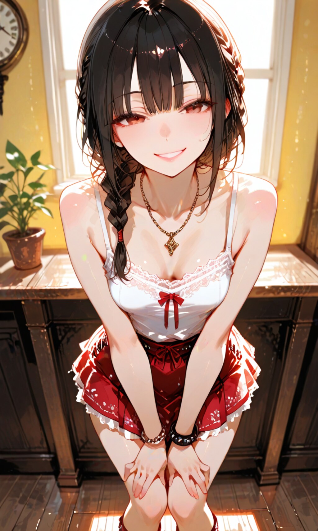 今日の三つ編みさん