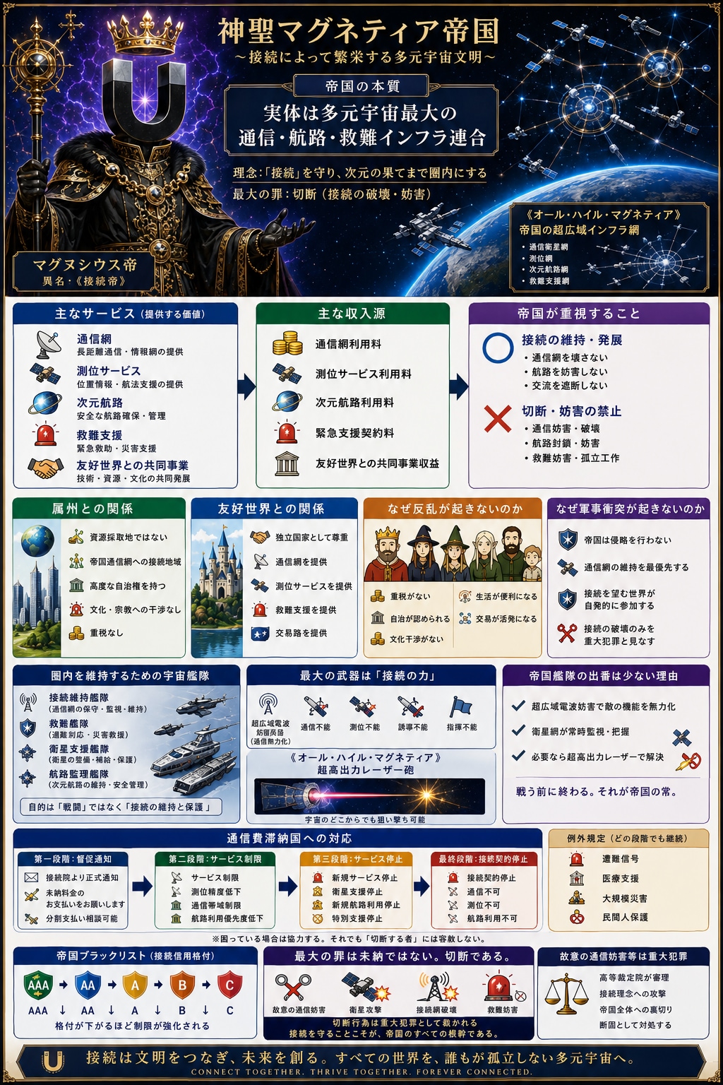 すべての世界を、誰もが孤立しない多元宇宙へ。