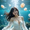 涼しげな娘✨️ 4枚目