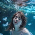 涼しげな娘✨️ 5枚目