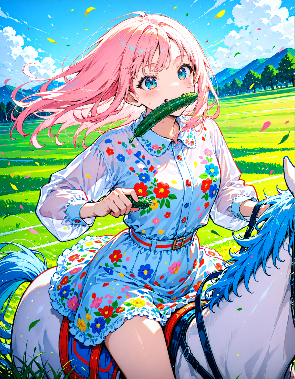 今日は乗馬許可記念日。良いきゅうりの日　その６