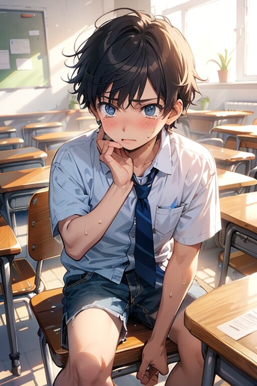 半ズボン少年