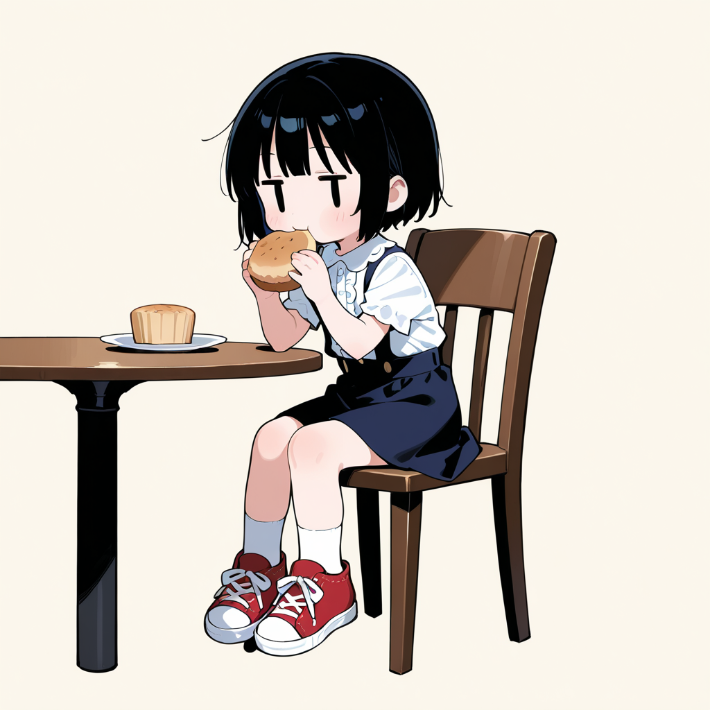 イングリッシュマフィンを食べる | の人気AIイラスト・グラビア