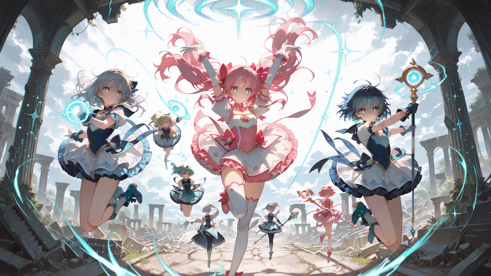 魔法少女（正統派） | の人気AIイラスト・グラビア