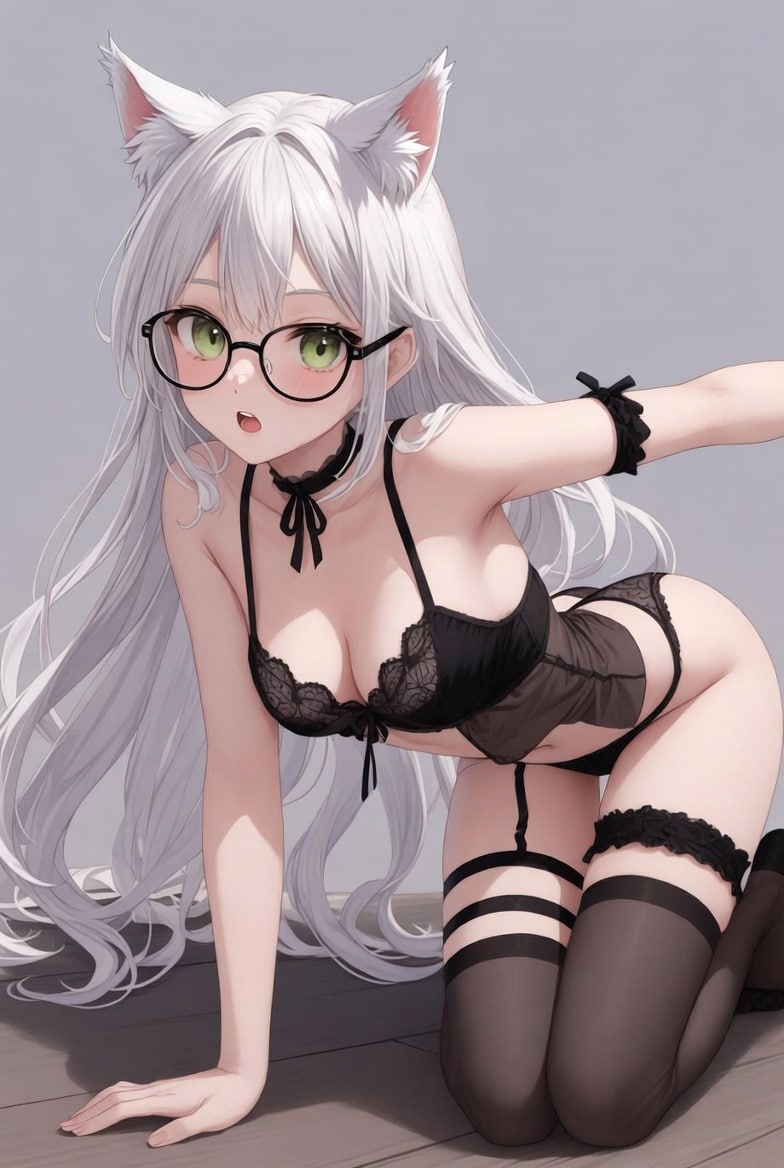 猫に憑依された娘