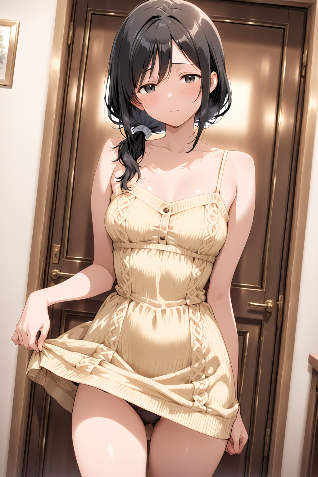 チラ見せ