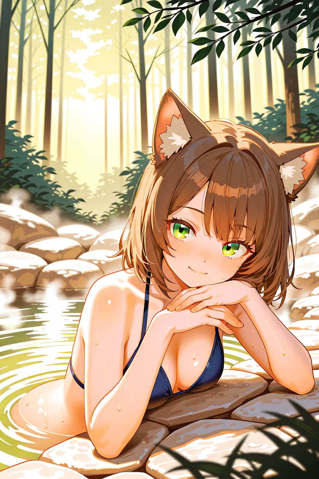 風呂とねこみみ