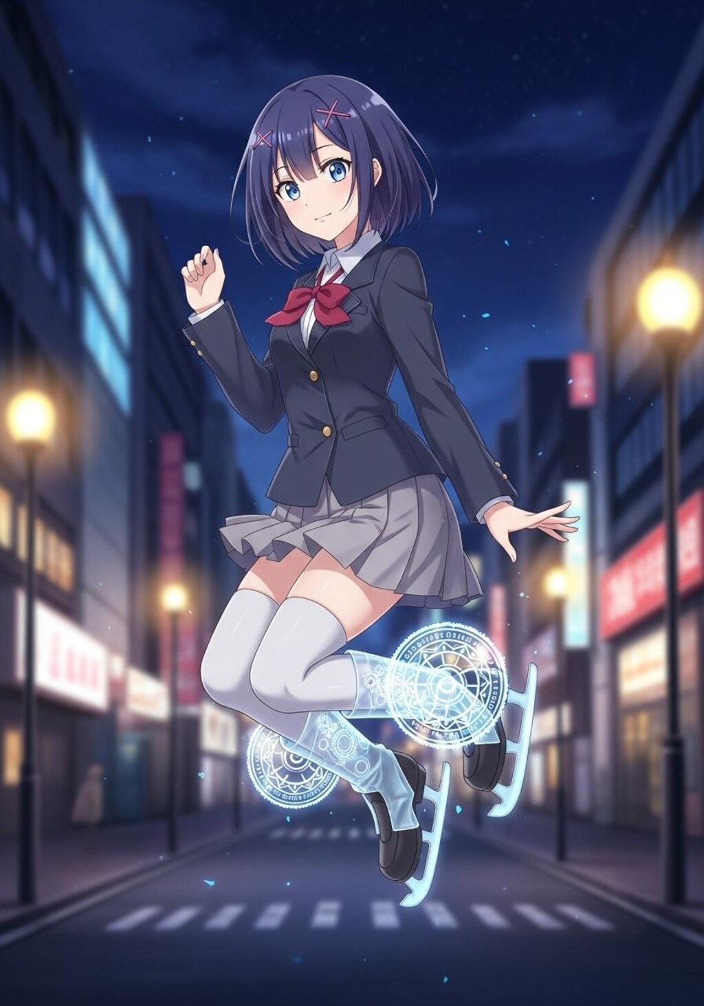 魔法のブーツ試したり