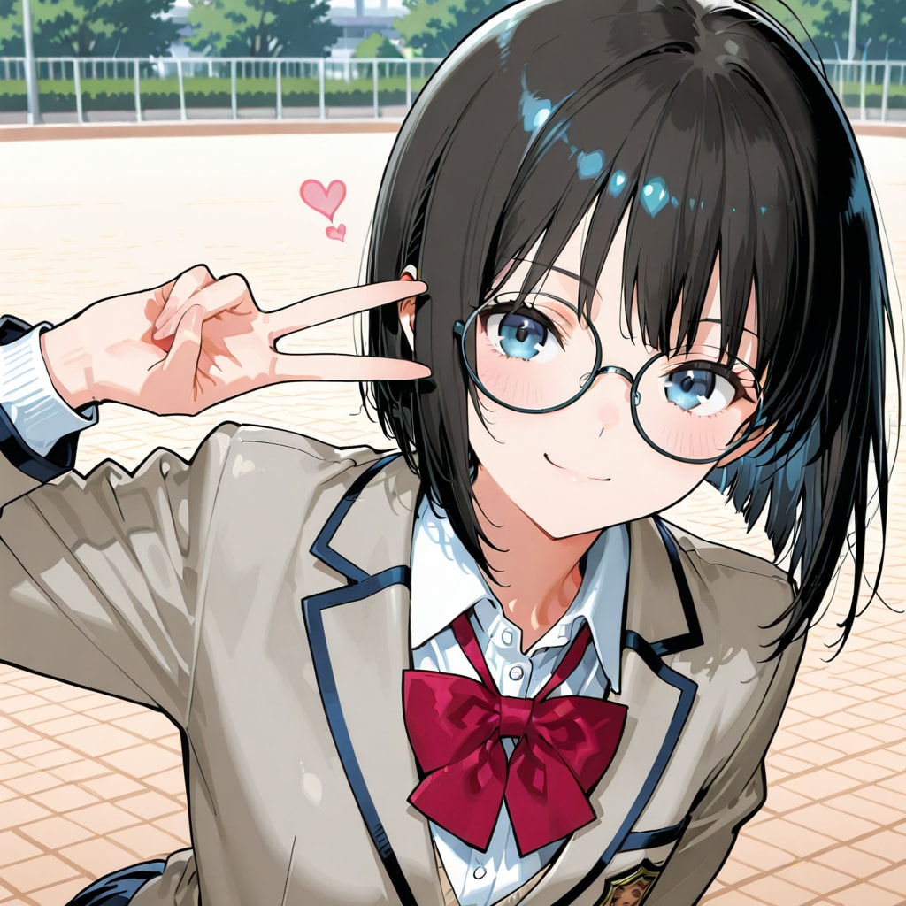 原点回帰のメガネっ娘