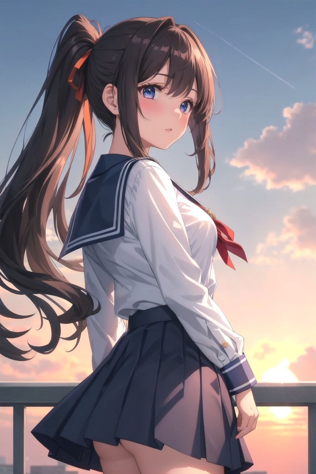 ポニーテールのＪＫ