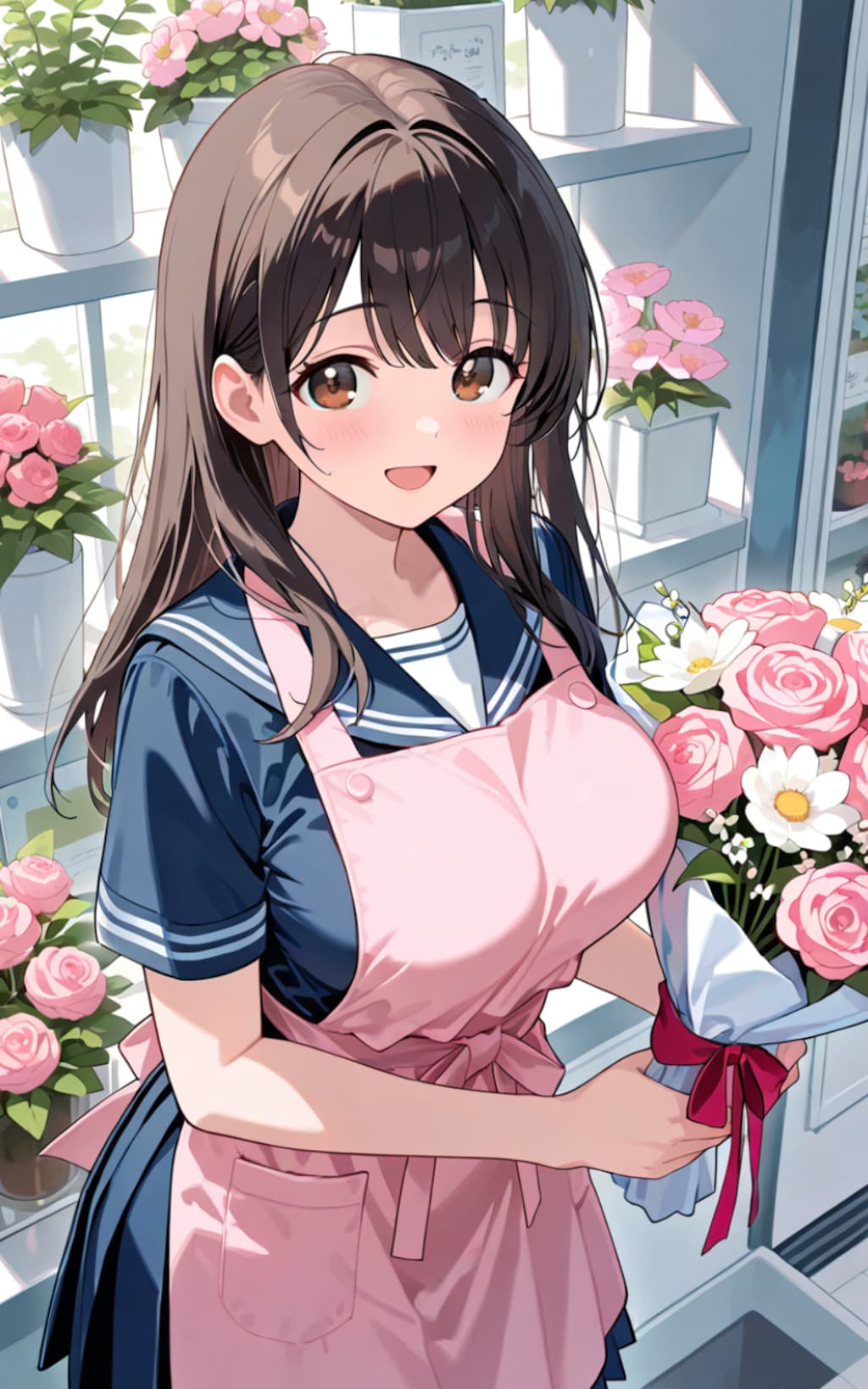 I'm fascinated by you than FLOWERS