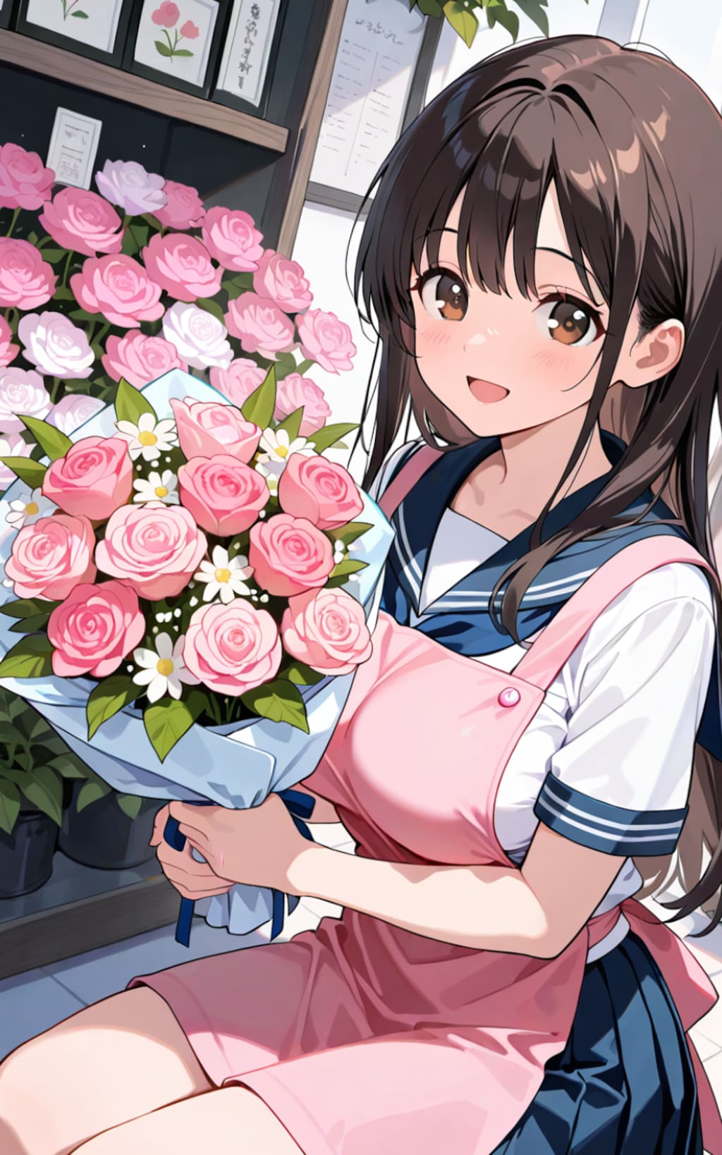 I'm fascinated by you than FLOWERS