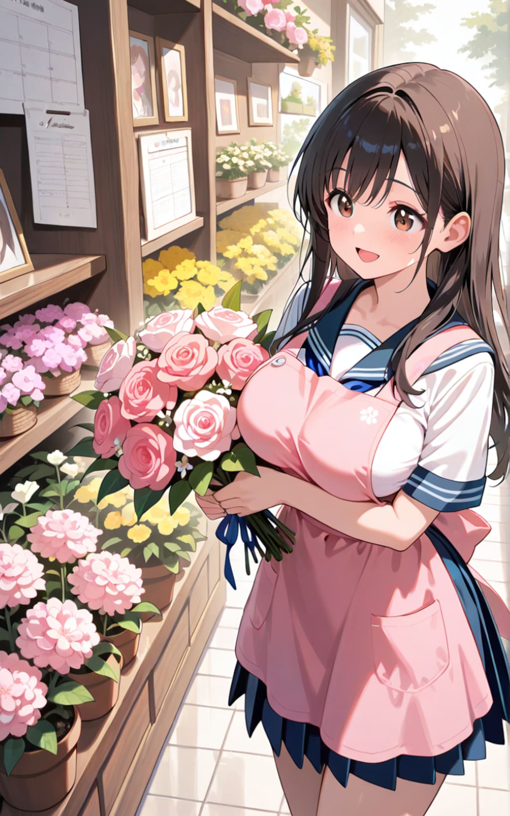 I'm fascinated by you than FLOWERS