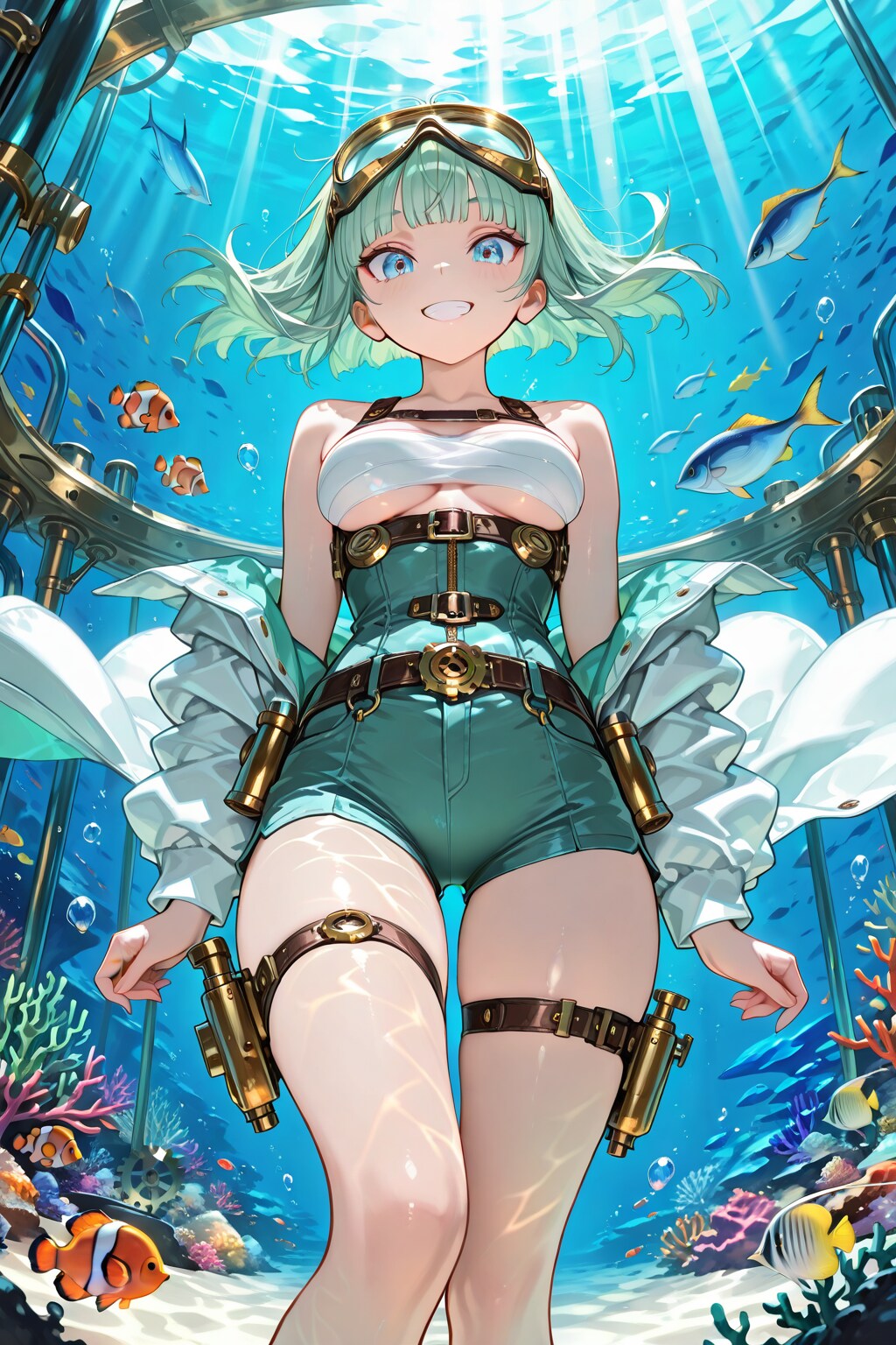 お魚一杯とるぞー🌟 | の人気AIイラスト・グラビア