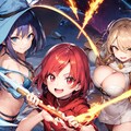 「わたしたちに勝てると思ってるの？」 2枚目
