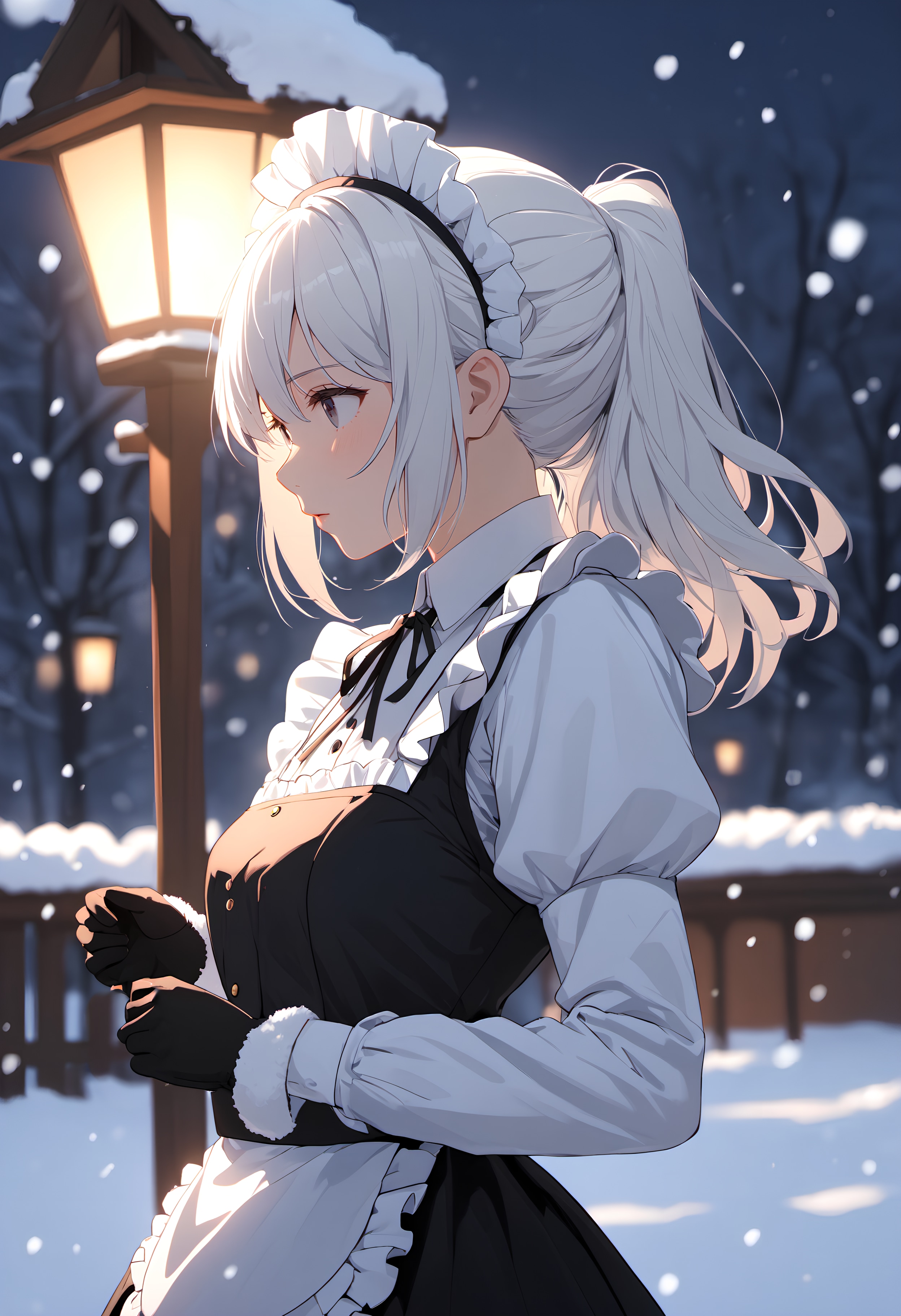 雪深々と | の人気AIイラスト・グラビア