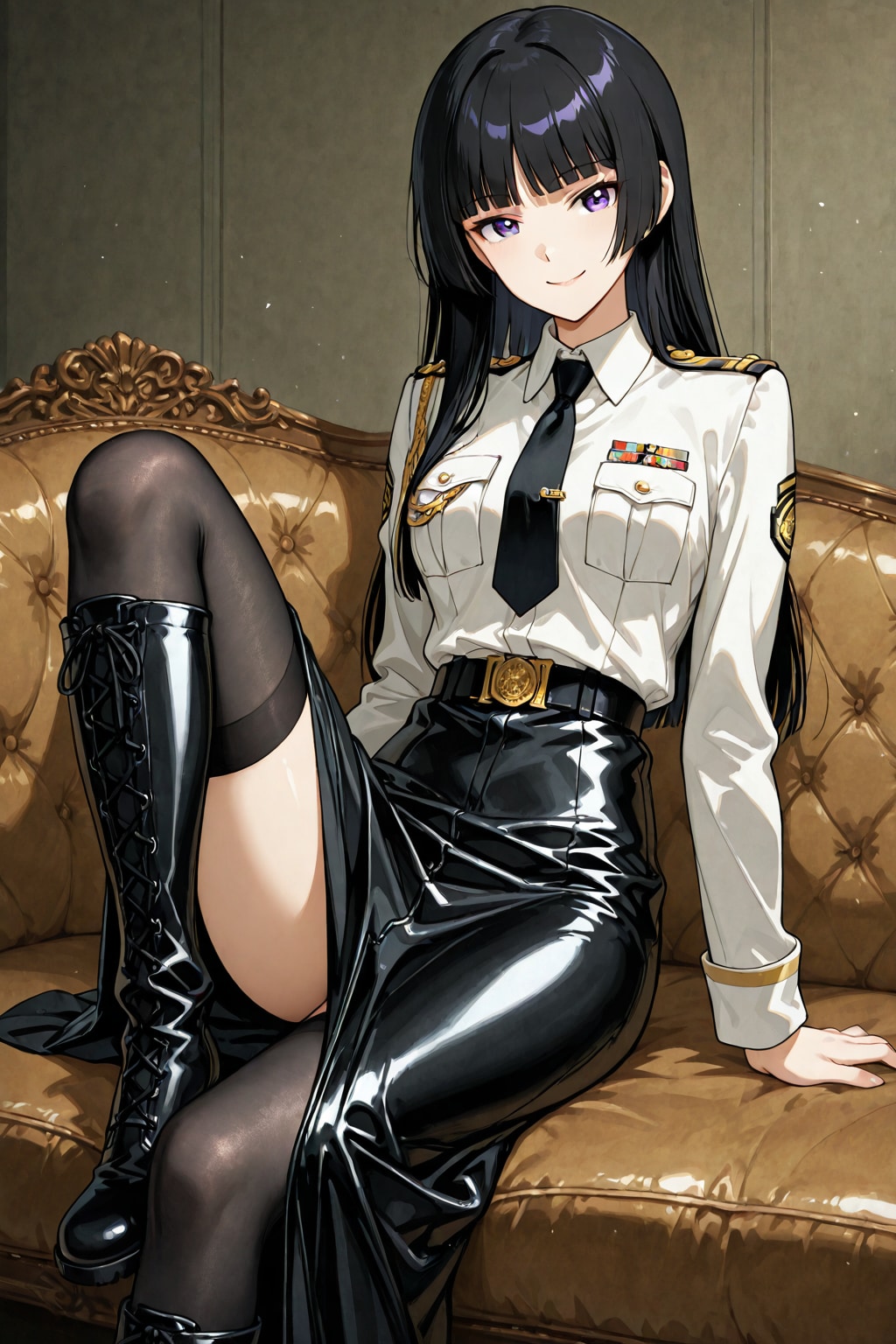 高級軍装お姉さん・軽装