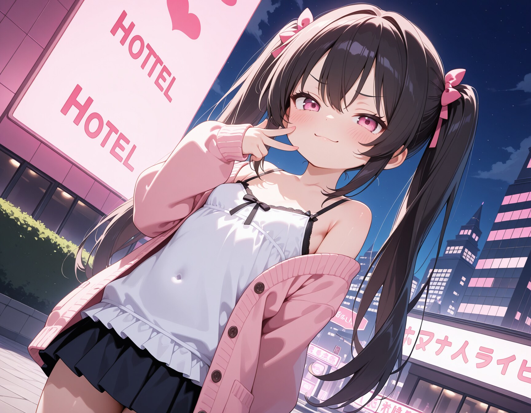 あたしと遊びたいの～？