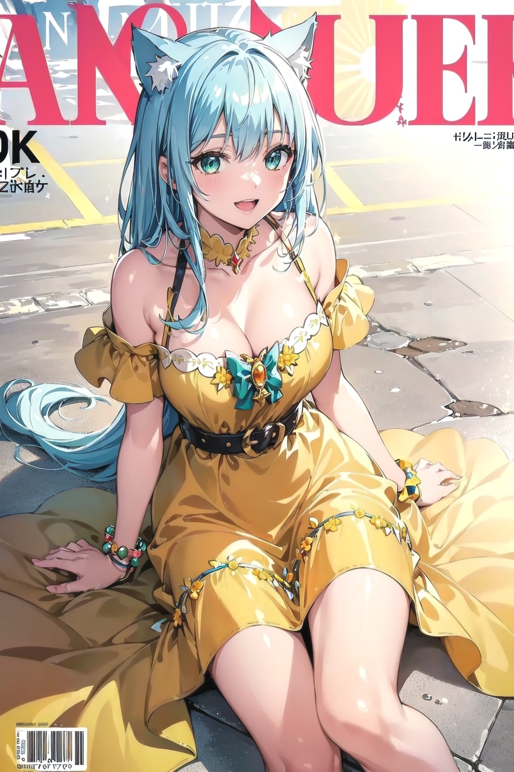 猫耳お姉さん情報誌「ねこみみマガジン」新刊📕✨🐱