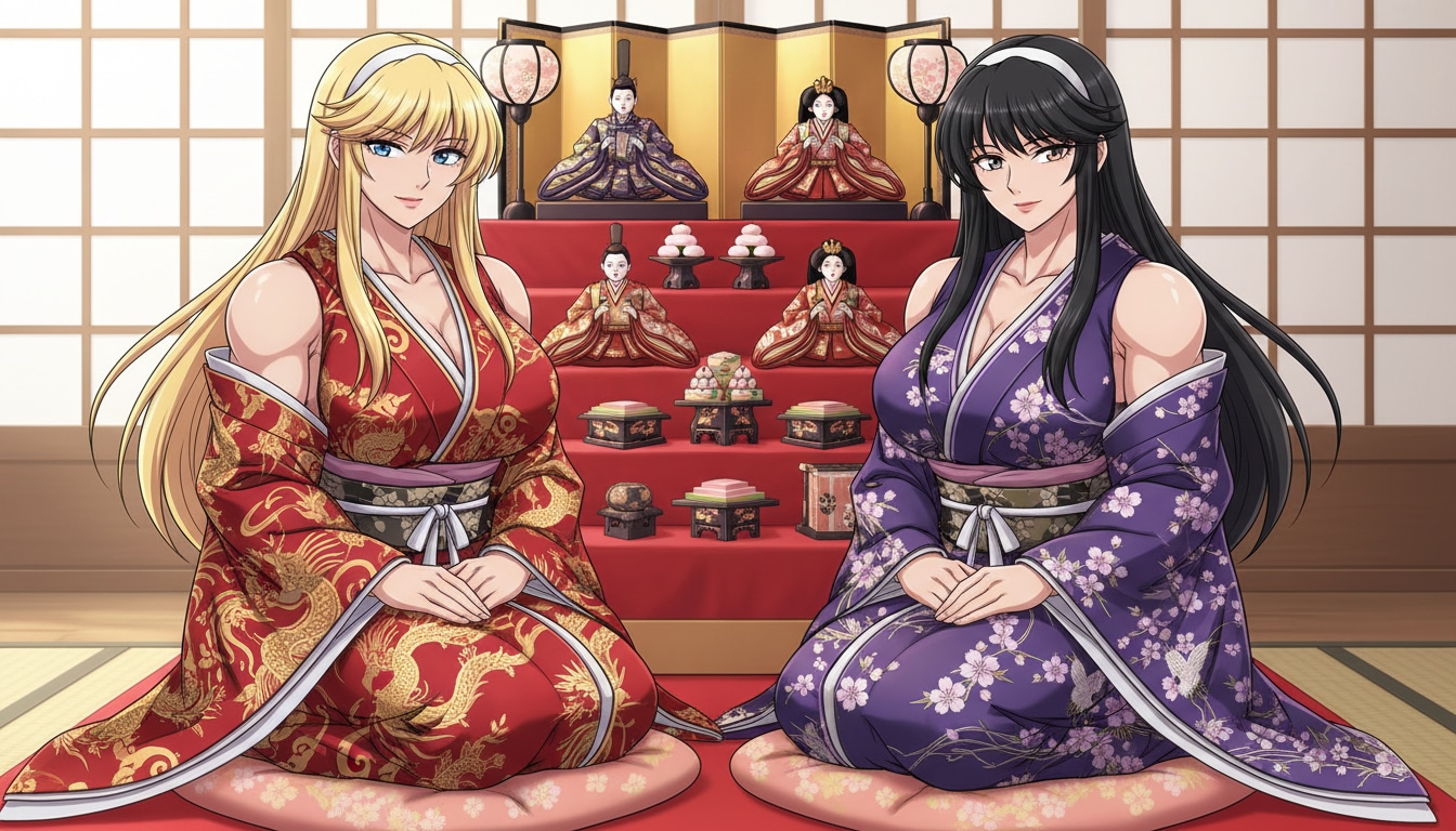 うれしいひなまつり。 | の人気AIイラスト・グラビア