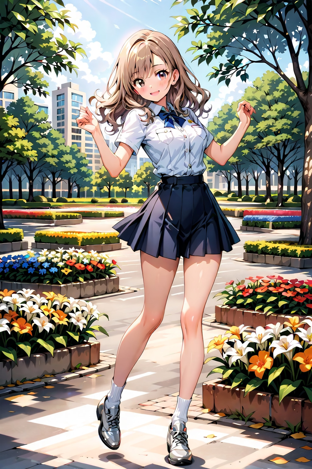 夏の女子高生