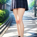 女子高生のふともも！ 2枚目