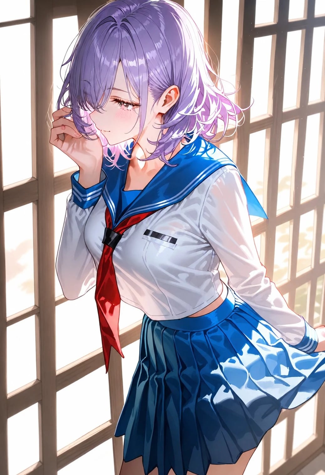 セーラー服の美少女