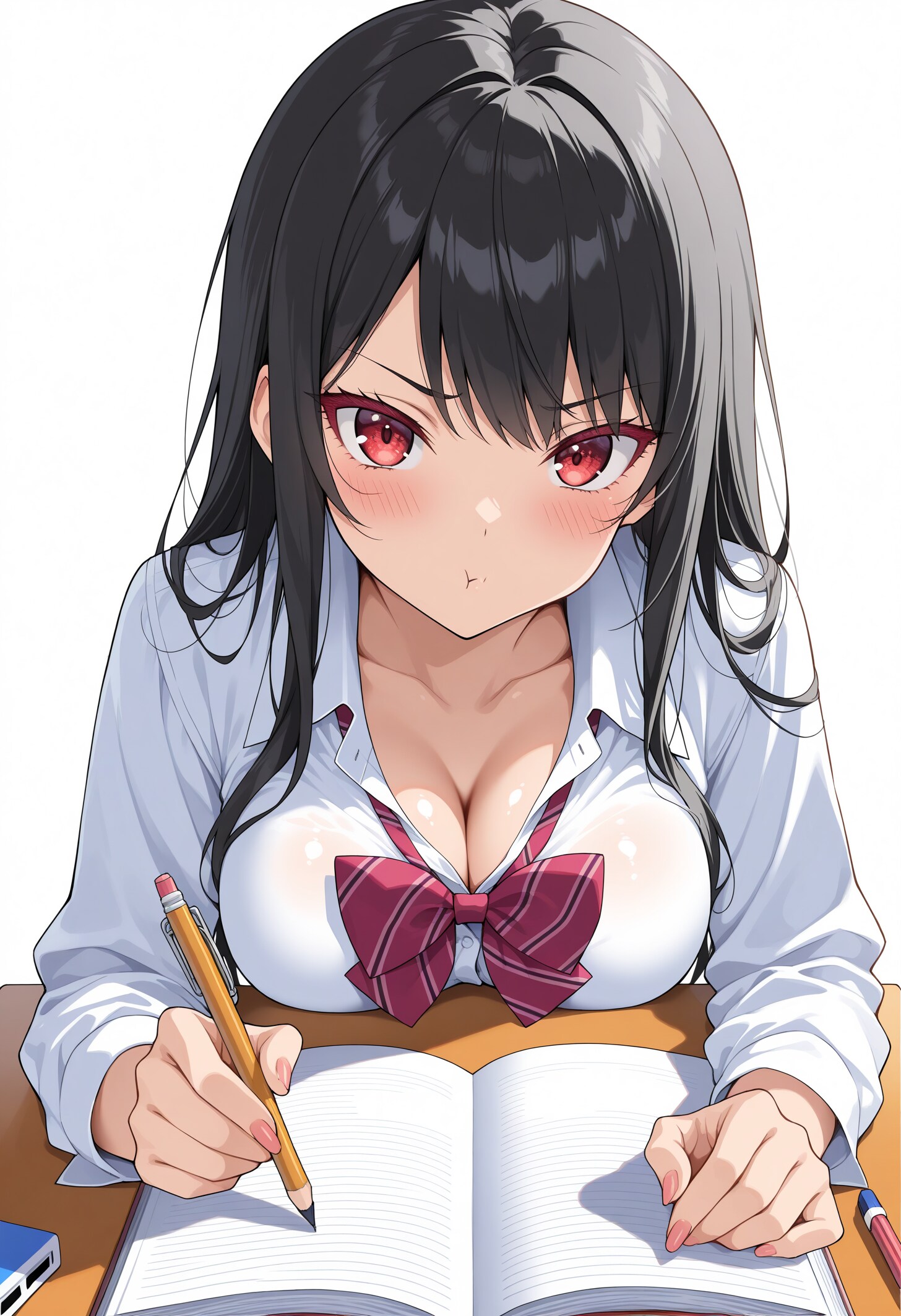 ココがこうなって…ん⁉ちゃんと聞いてる？