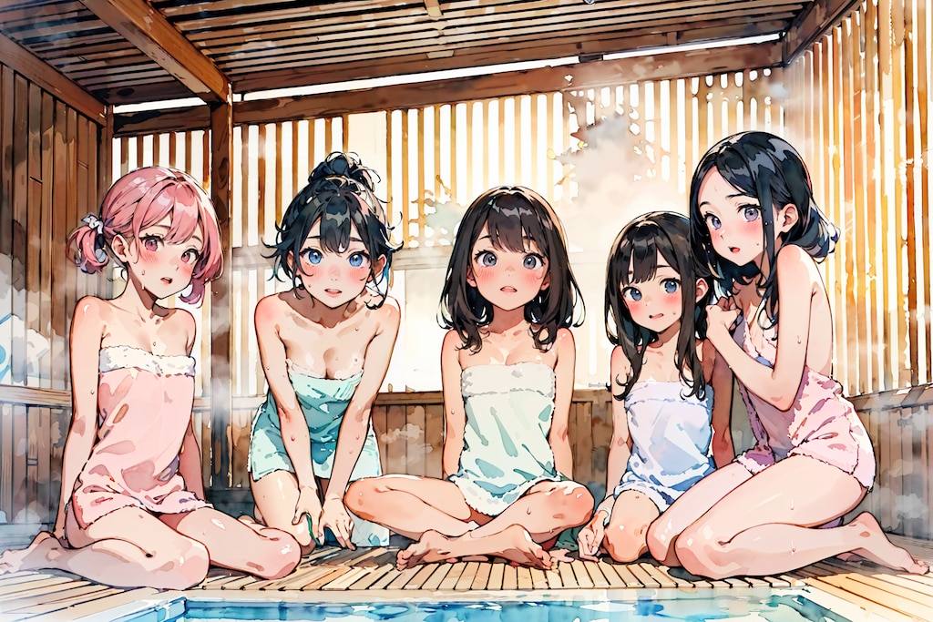 みんなでサウナ