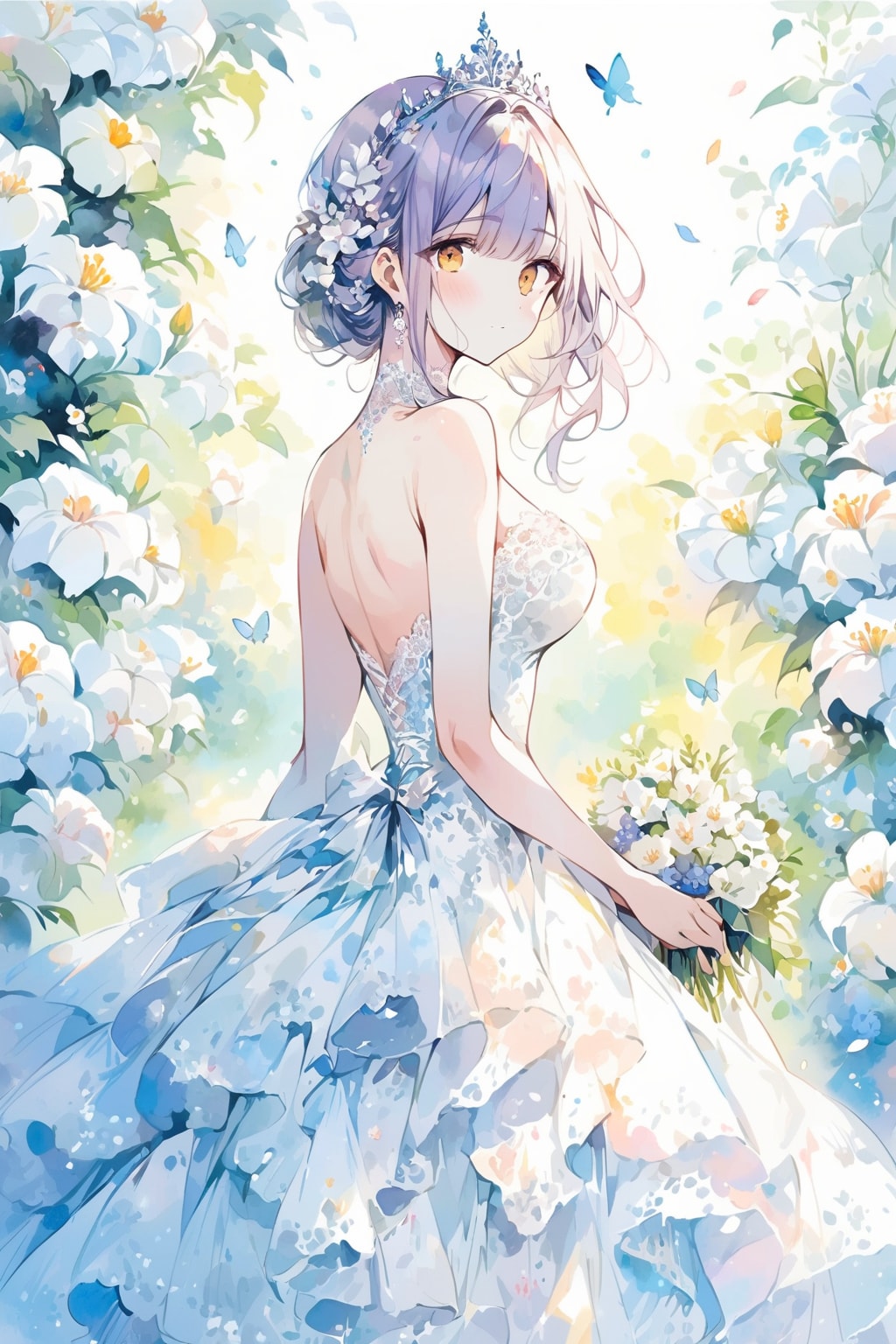 白のジューンブライド