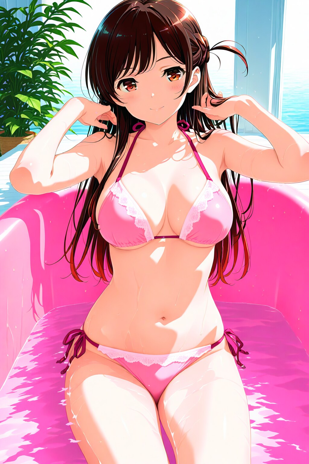 水原千鶴の休日👙