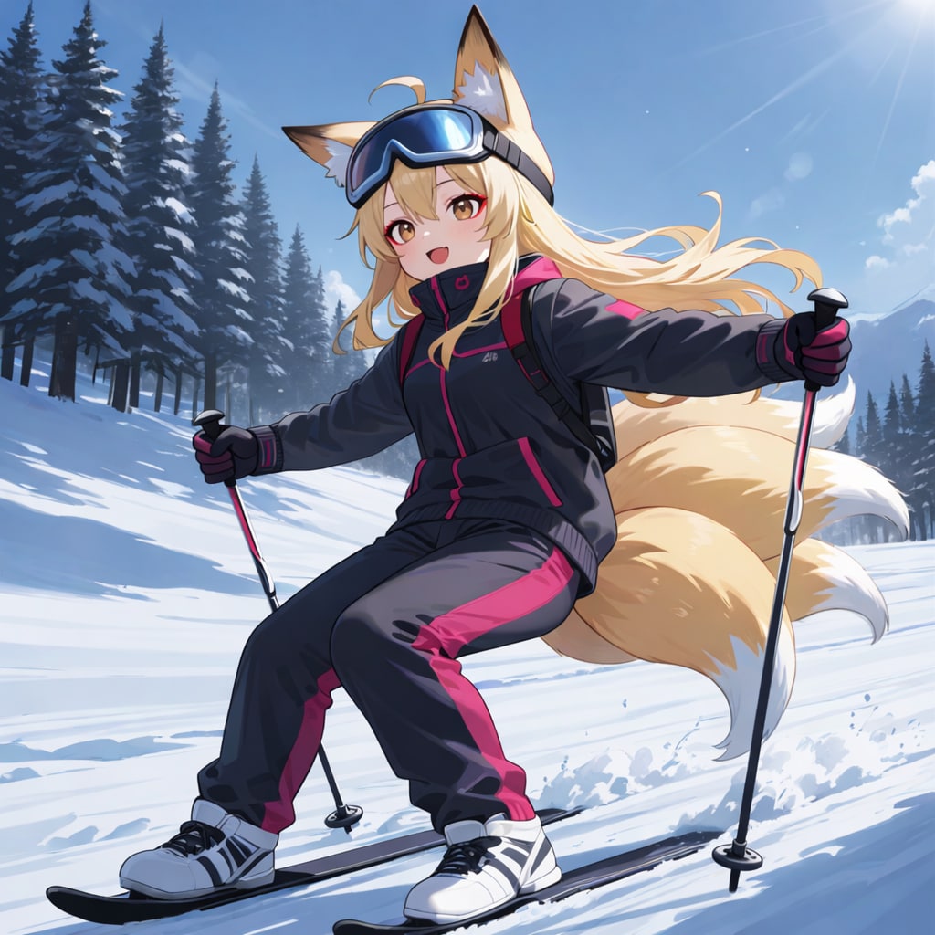 1/12　スキー記念日 | の人気AIイラスト・グラビア