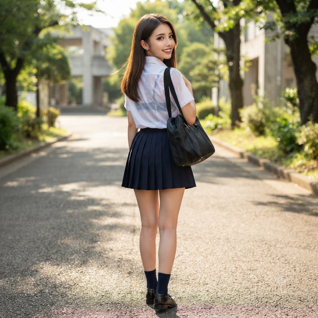 振り向き美人　〜夏〜