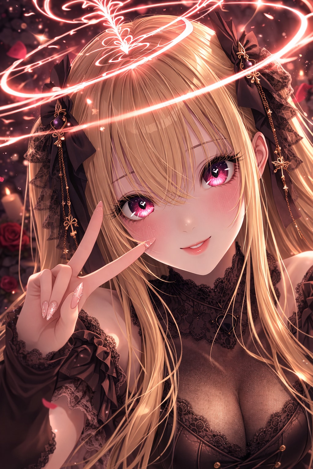 ルミエルさんの自撮り