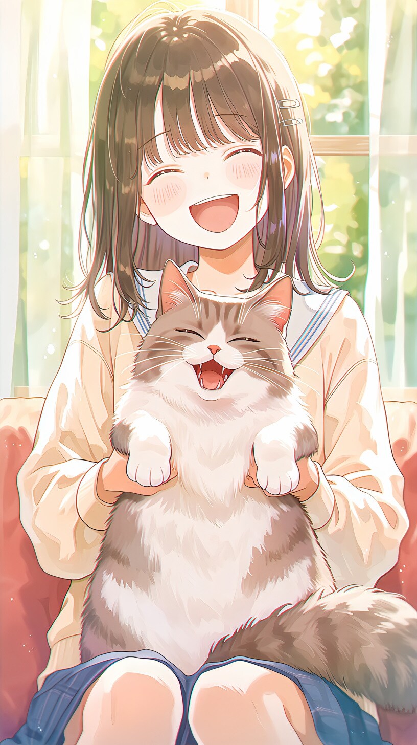 猫と君 | の人気AIイラスト・グラビア
