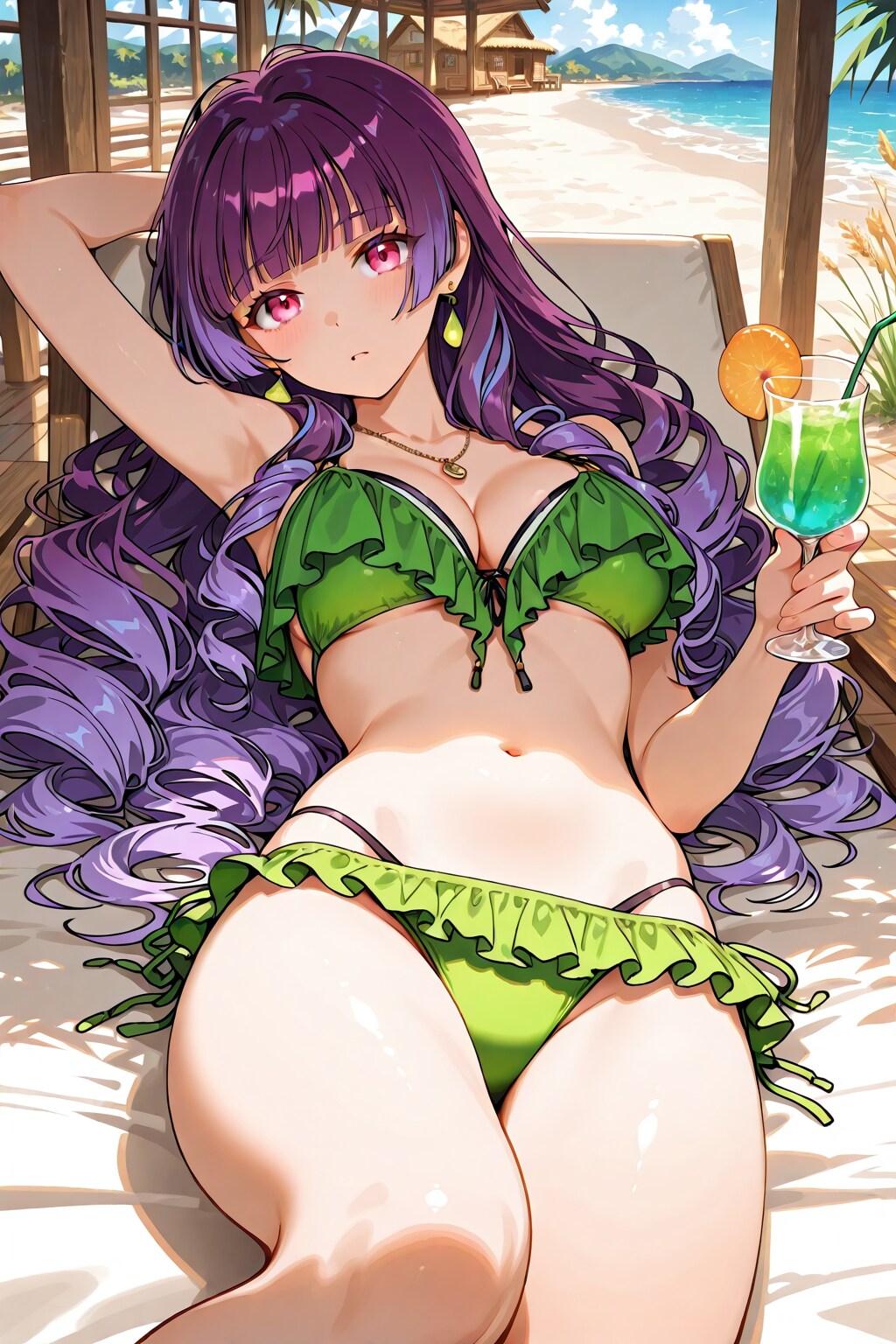 リゾートでの休息
