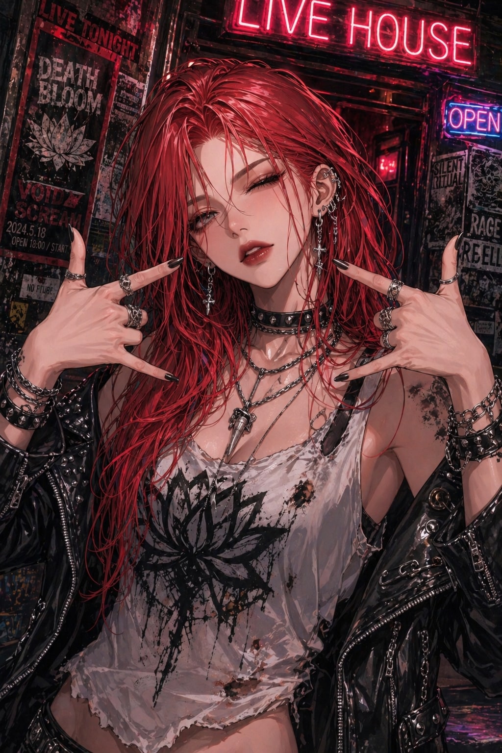 PUNK！ | の人気AIイラスト・グラビア