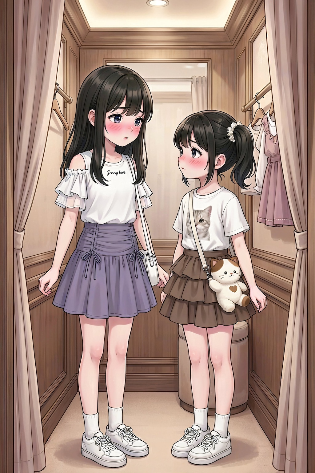 秘密の試着室