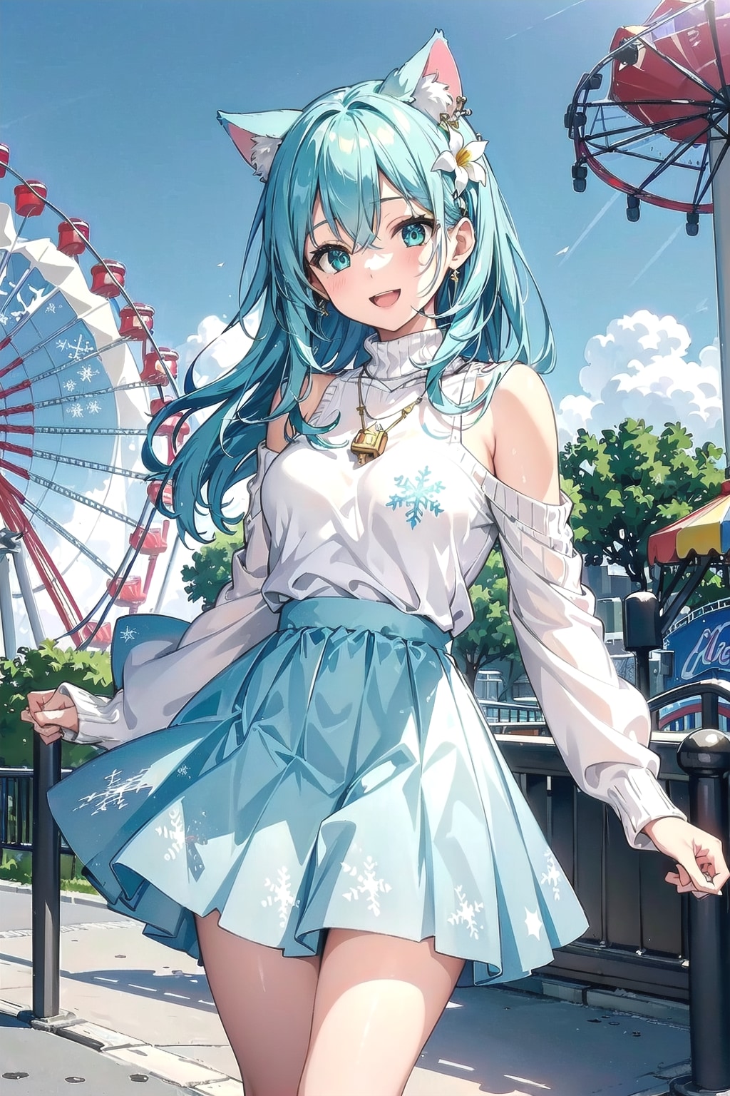 そら色遊園地🎢🎡🐱✨