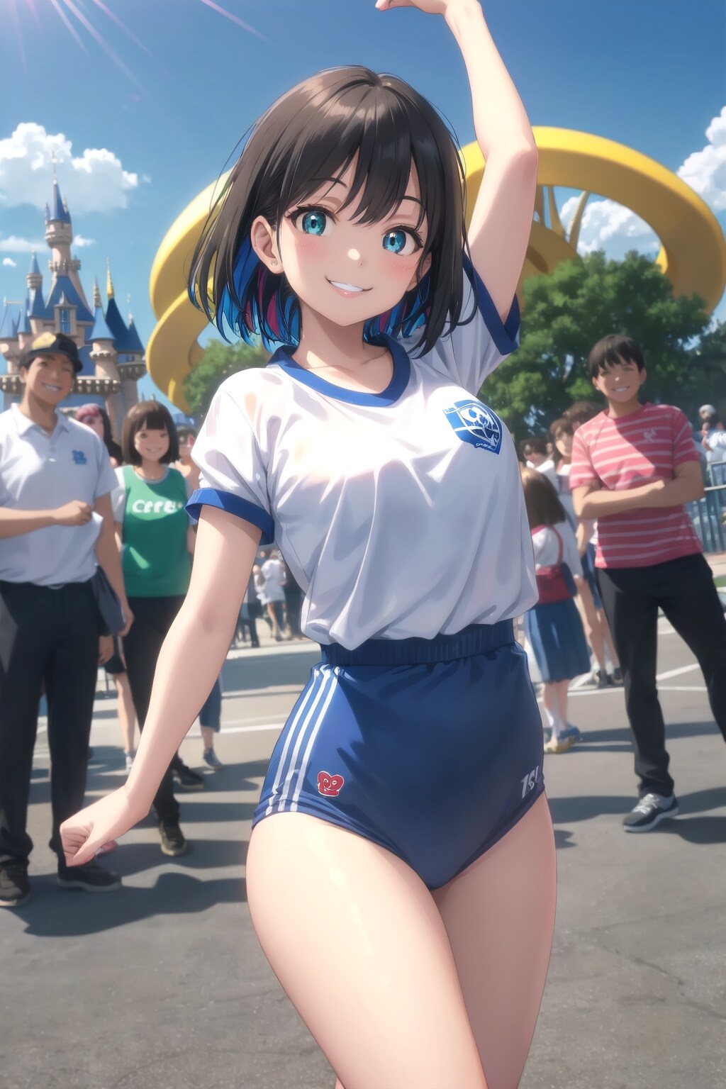 修学旅行でもブルマ時代　〜制服のある風景〜