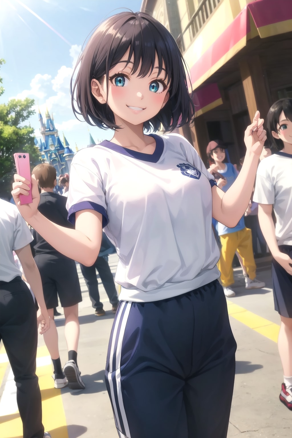 修学旅行でもブルマ時代　〜制服のある風景〜