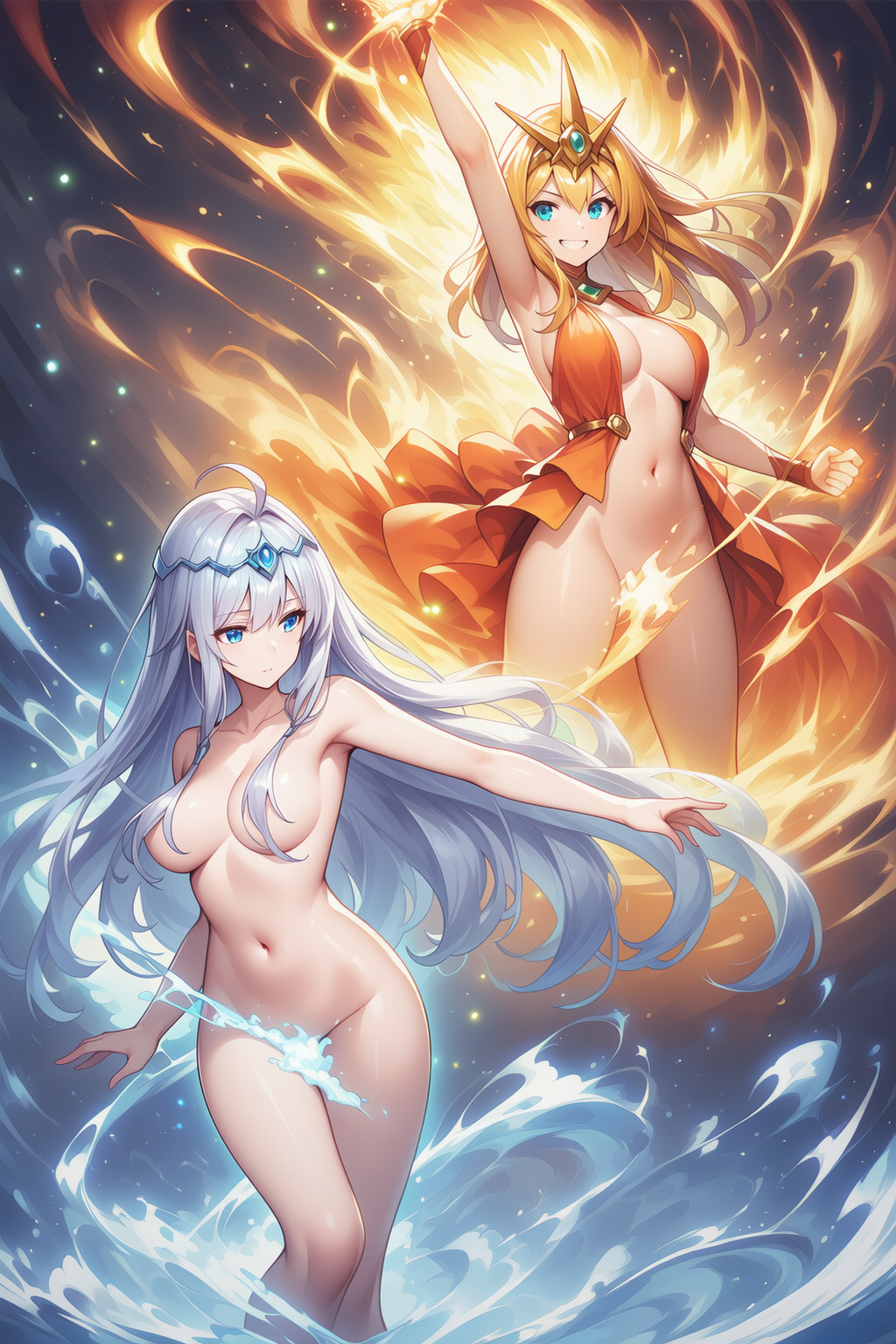 サンブライト/ムーンシャイン変身！