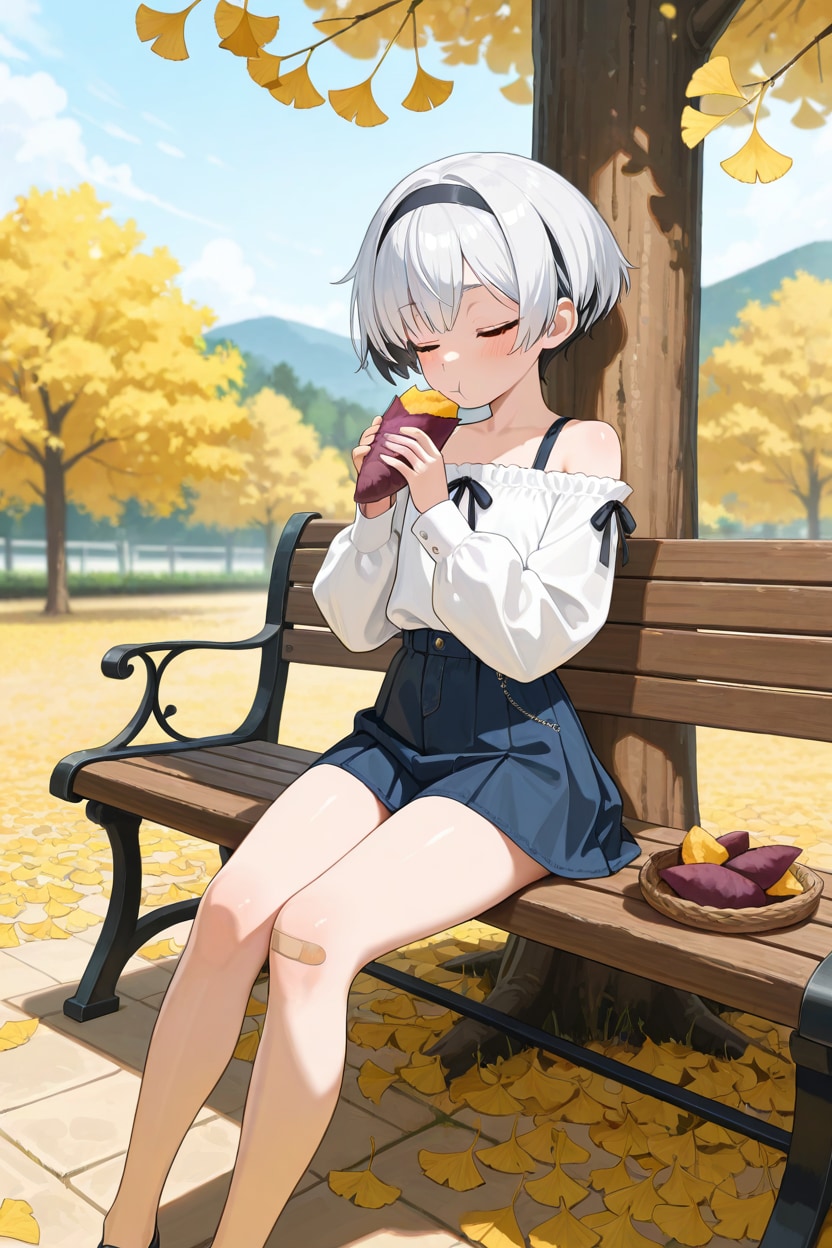 おいも補給中ワゴちゃん | の人気AIイラスト・グラビア