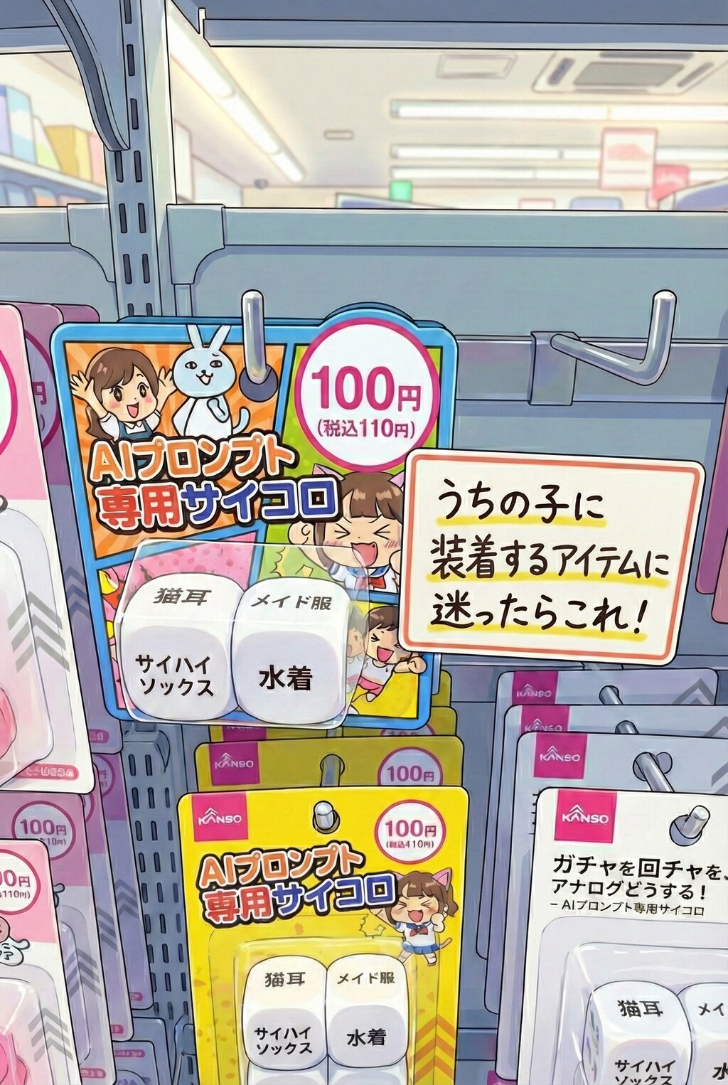 あいりが買ってきた「謎のサイコロ」