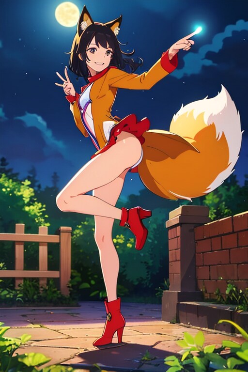 狐のダンス