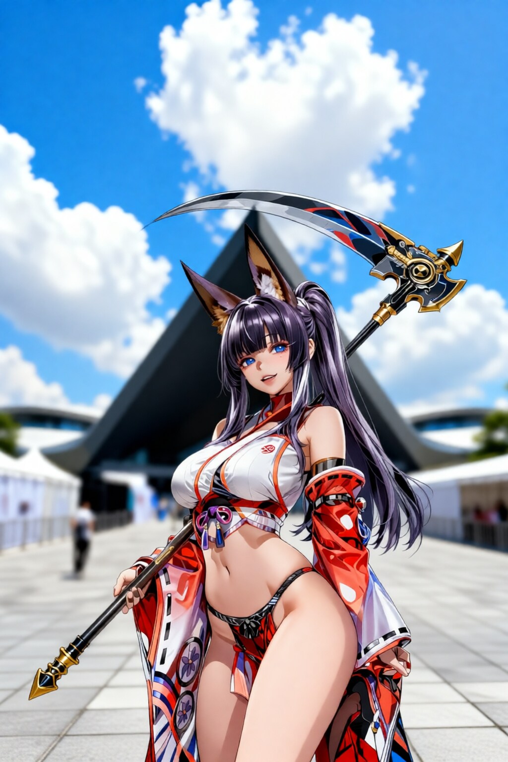 真夏の聖地、コスプレ撮影会