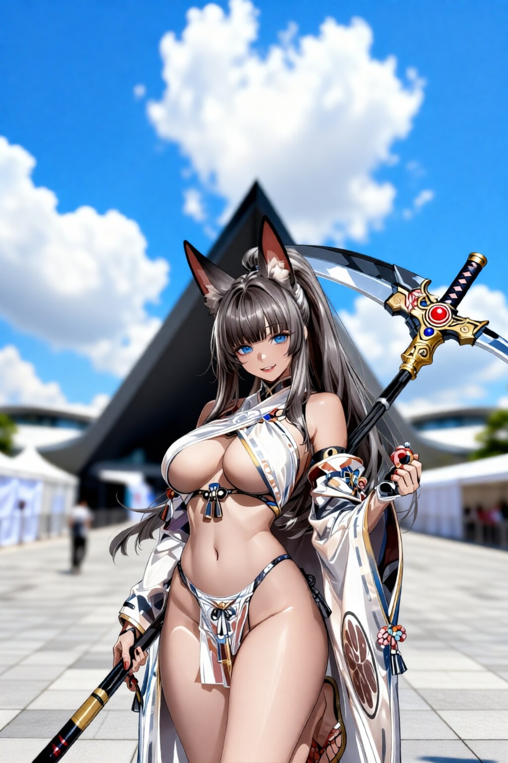 真夏の聖地、コスプレ撮影会