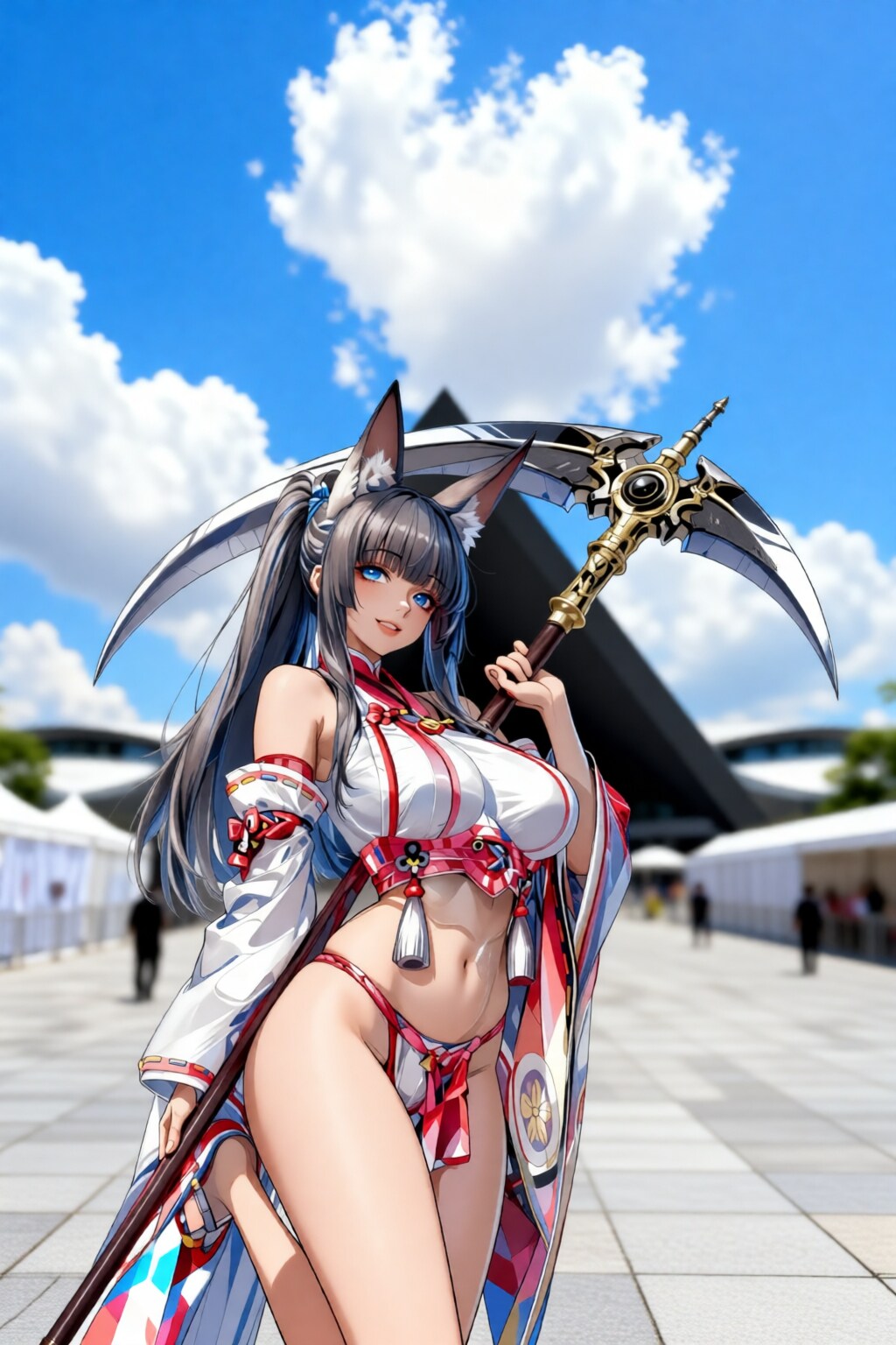 真夏の聖地、コスプレ撮影会